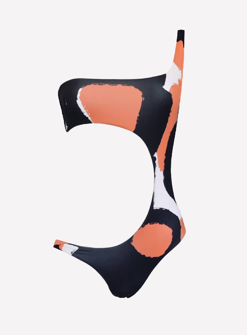 Nadia Guidi 45.c INXS Intero Asimmetrico Monospalla Italia