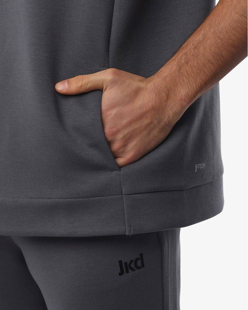 Jaked FELPA SMANICATA CAPPUCCIO ZENITH Saldi