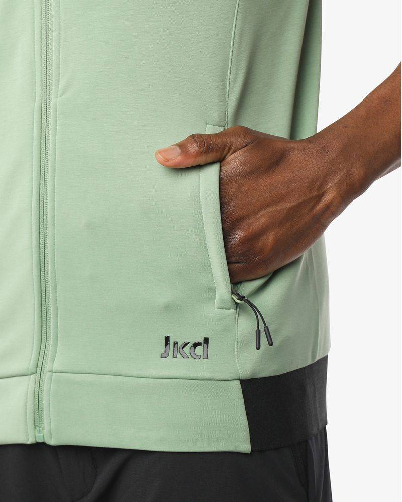 Jaked FELPA SMANICATA FULL ZIP JOMEI Nuovo