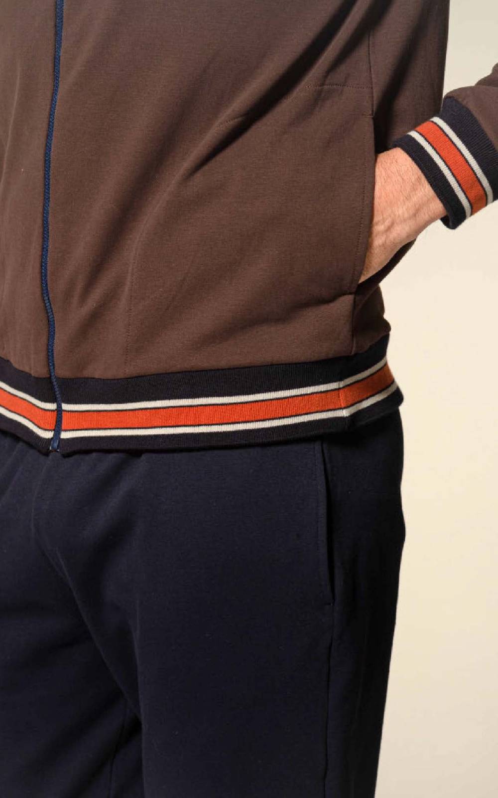 Julipet Tuta in felpa con zip Promozione Limitata