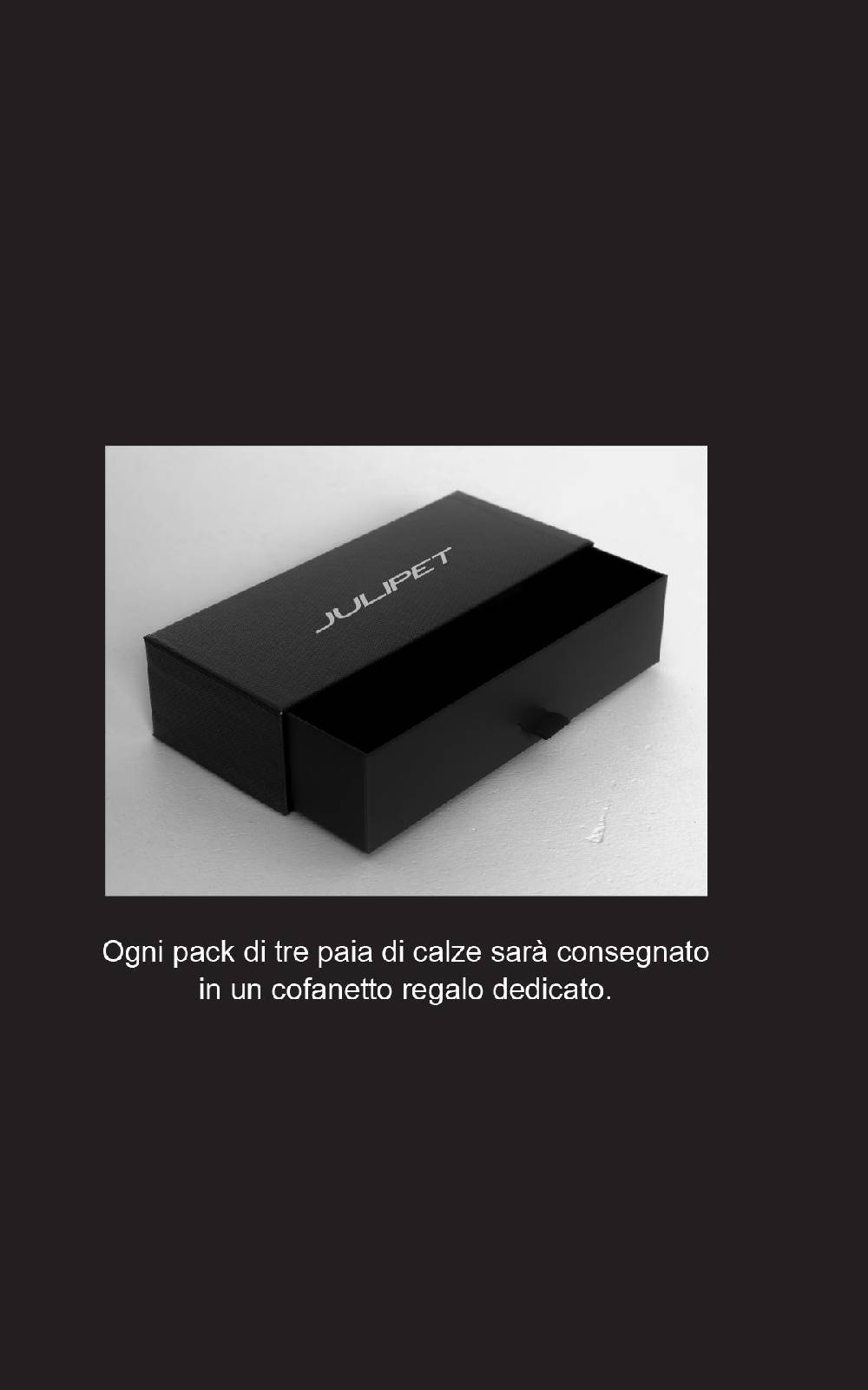 Julipet Calze sottoginocchio tripack in cofanetto regalo Prezzo Ridotto