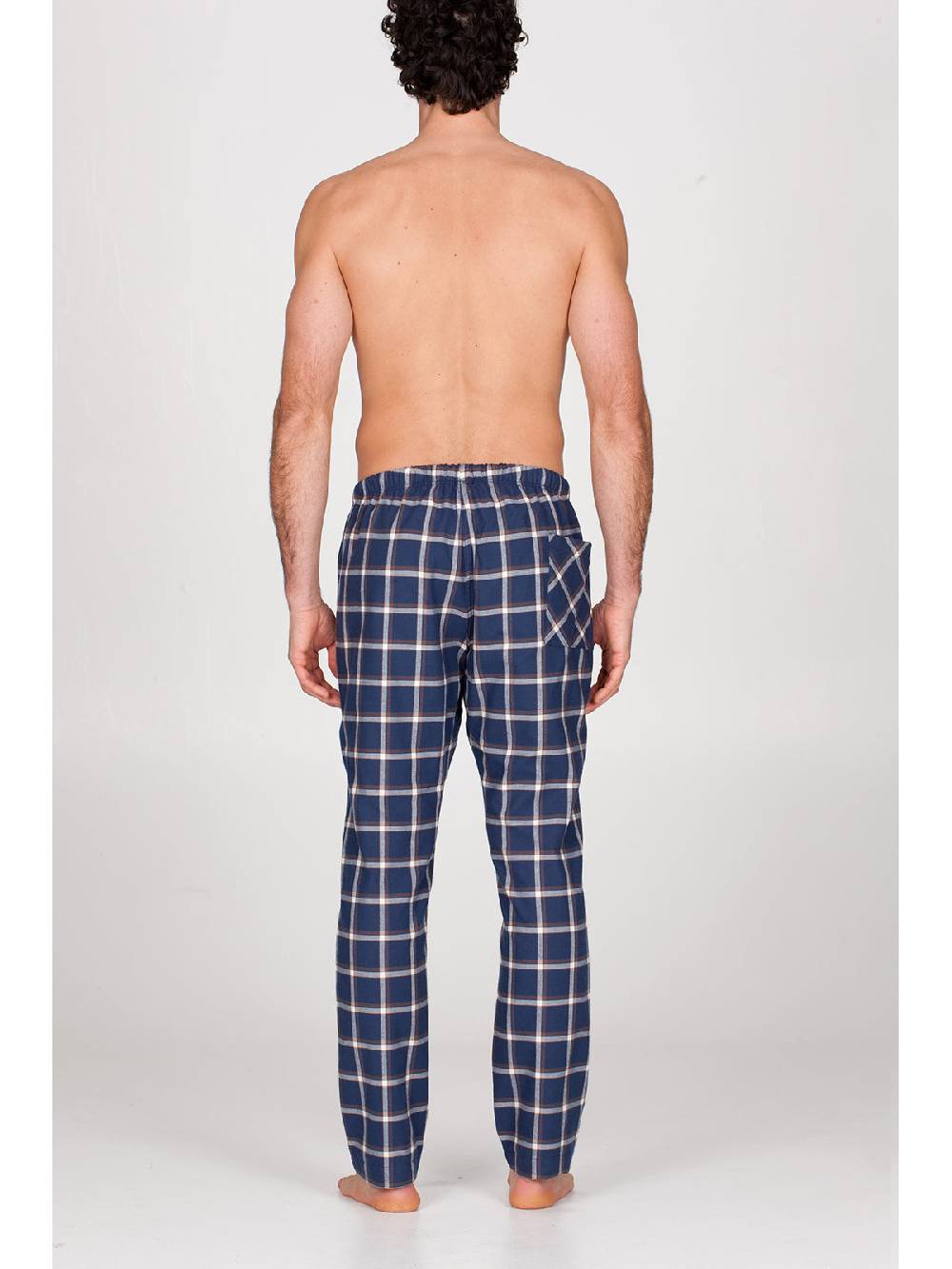 Julipet Pantalone in calda flanella di puro cotone Moda