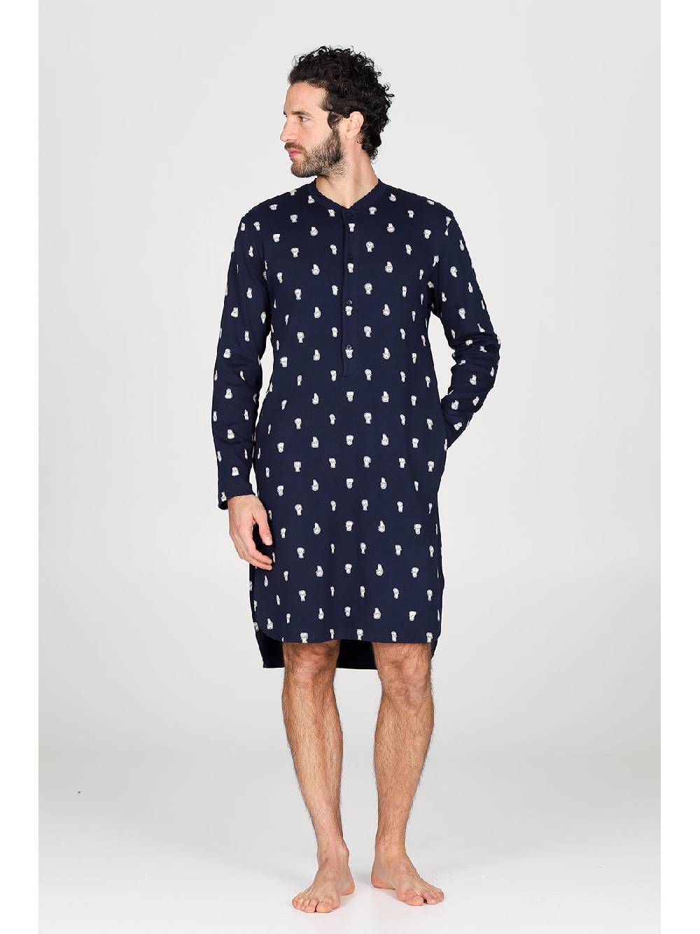 Julipet Camicia da notte Artist Edition, in caldo interlock di puro cotone 2025