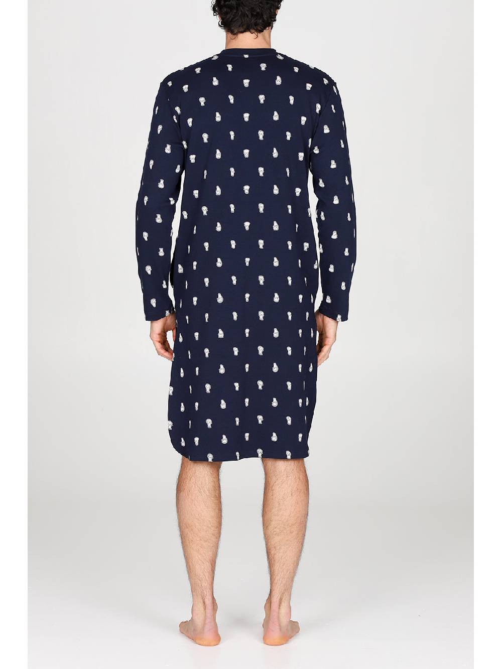 Julipet Camicia da notte Artist Edition, in caldo interlock di puro cotone 2025