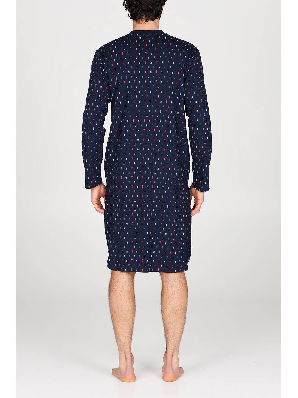Julipet Camicia da notte in caldo interlock di puro cotone Nuovo