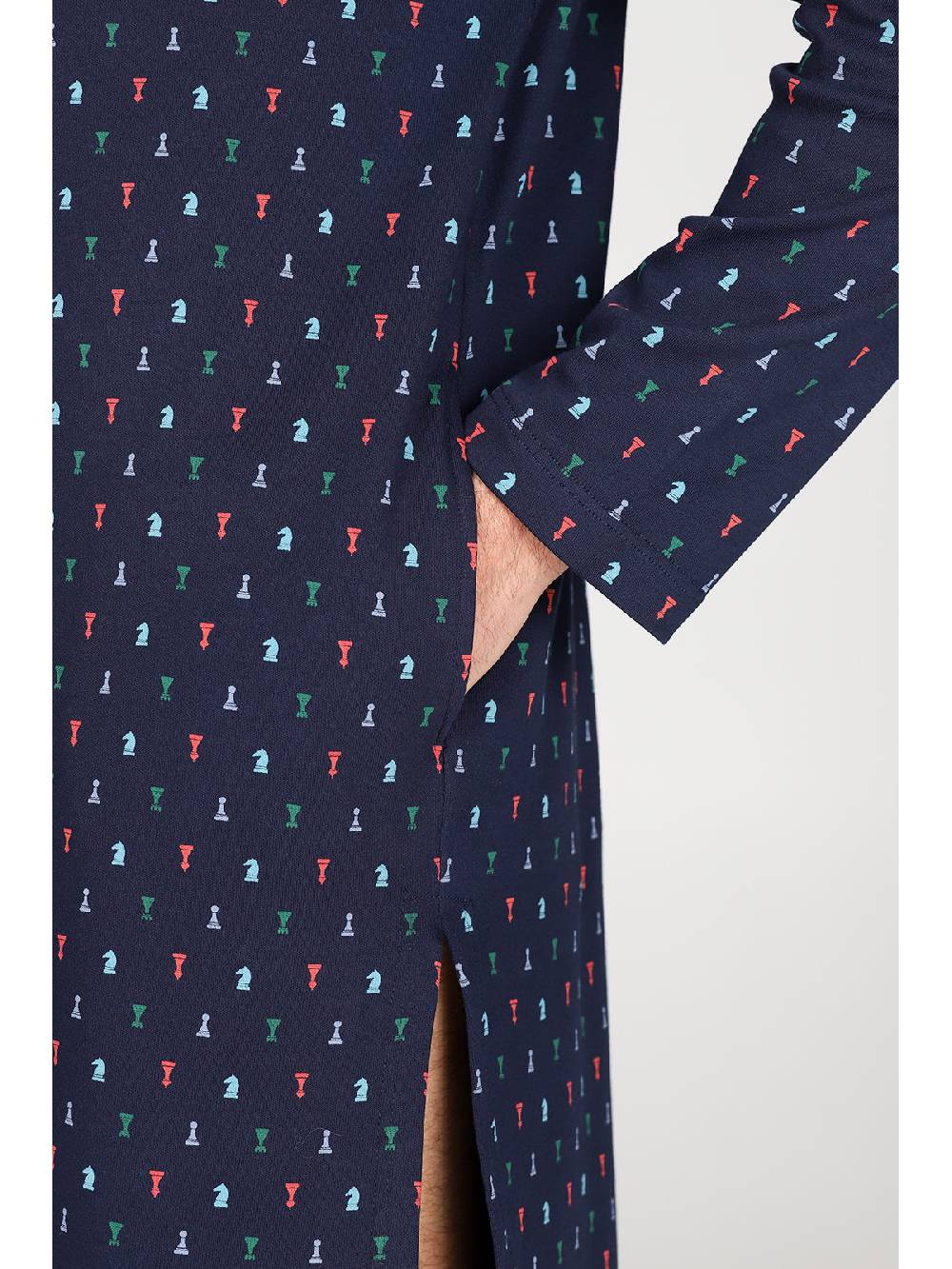 Julipet Camicia da notte in caldo interlock di puro cotone Nuovo
