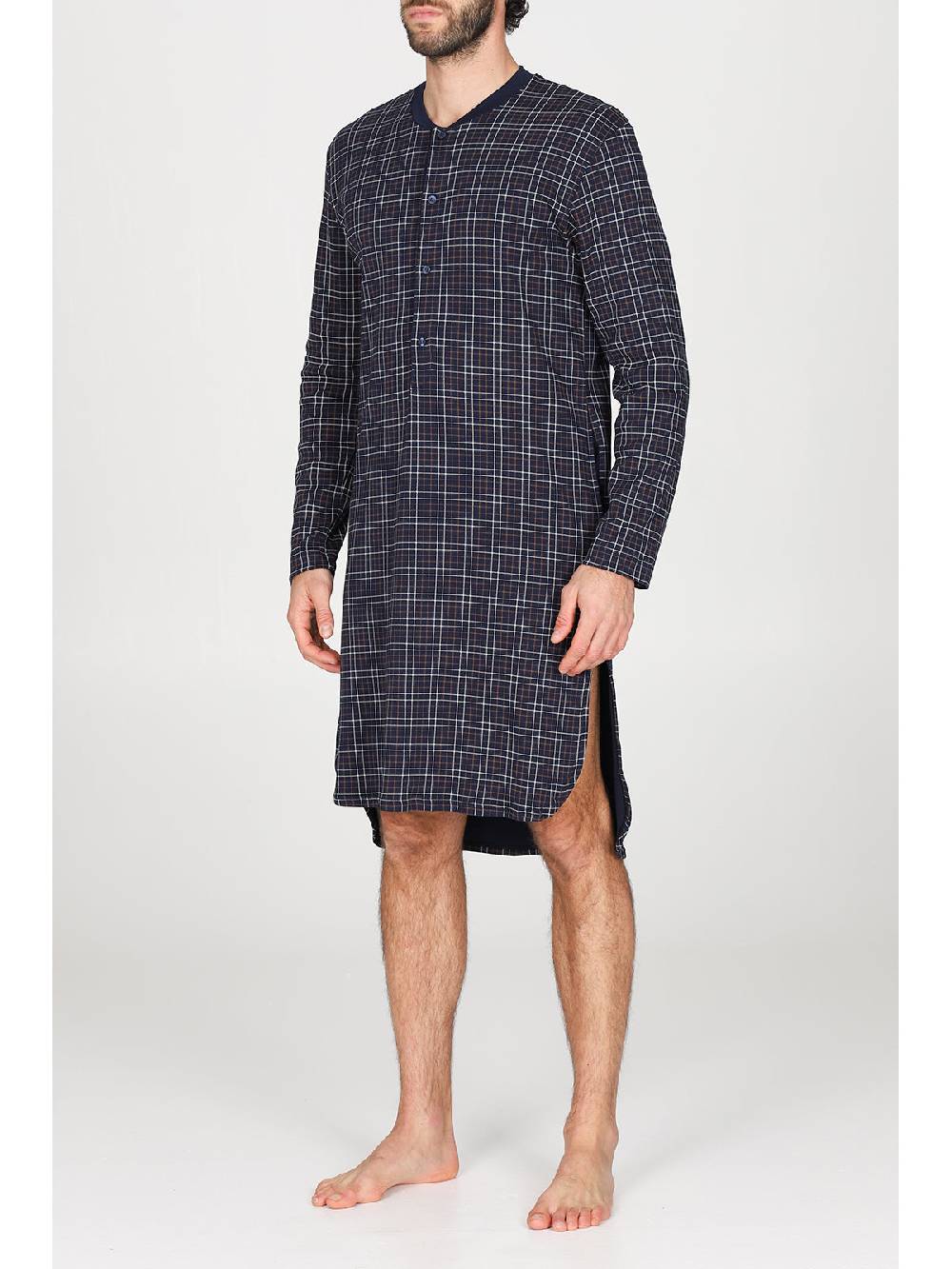 Julipet Camicia da notte in caldo interlock di puro cotone Qualità
