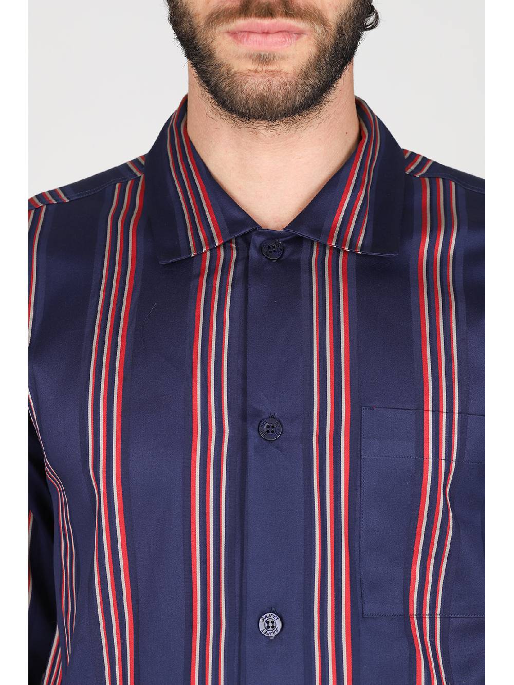 Julipet Pigiama cardigan in pregiato popeline di puro cotone Shopping Online