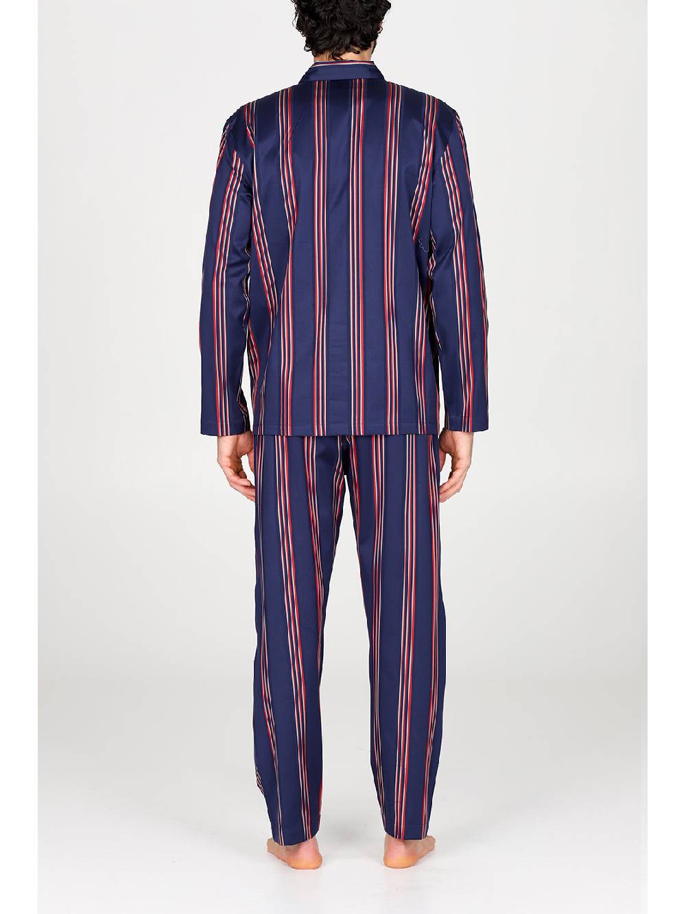 Julipet Pigiama cardigan in pregiato popeline di puro cotone Shopping Online