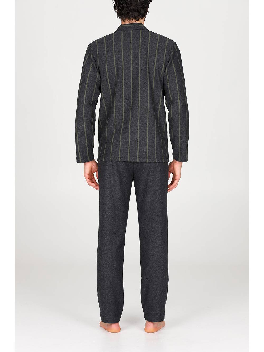 Julipet Pigiama cardigan in confortevole jacquard di cotone Prezzo Ridotto