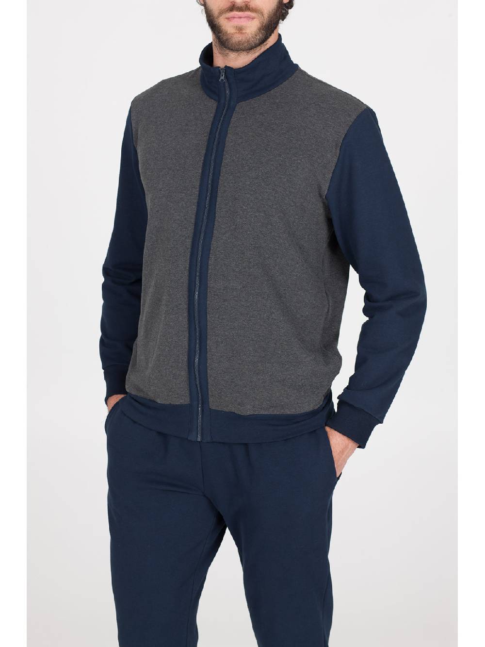 Julipet Tuta con zip in morbida felpa Shopping Online