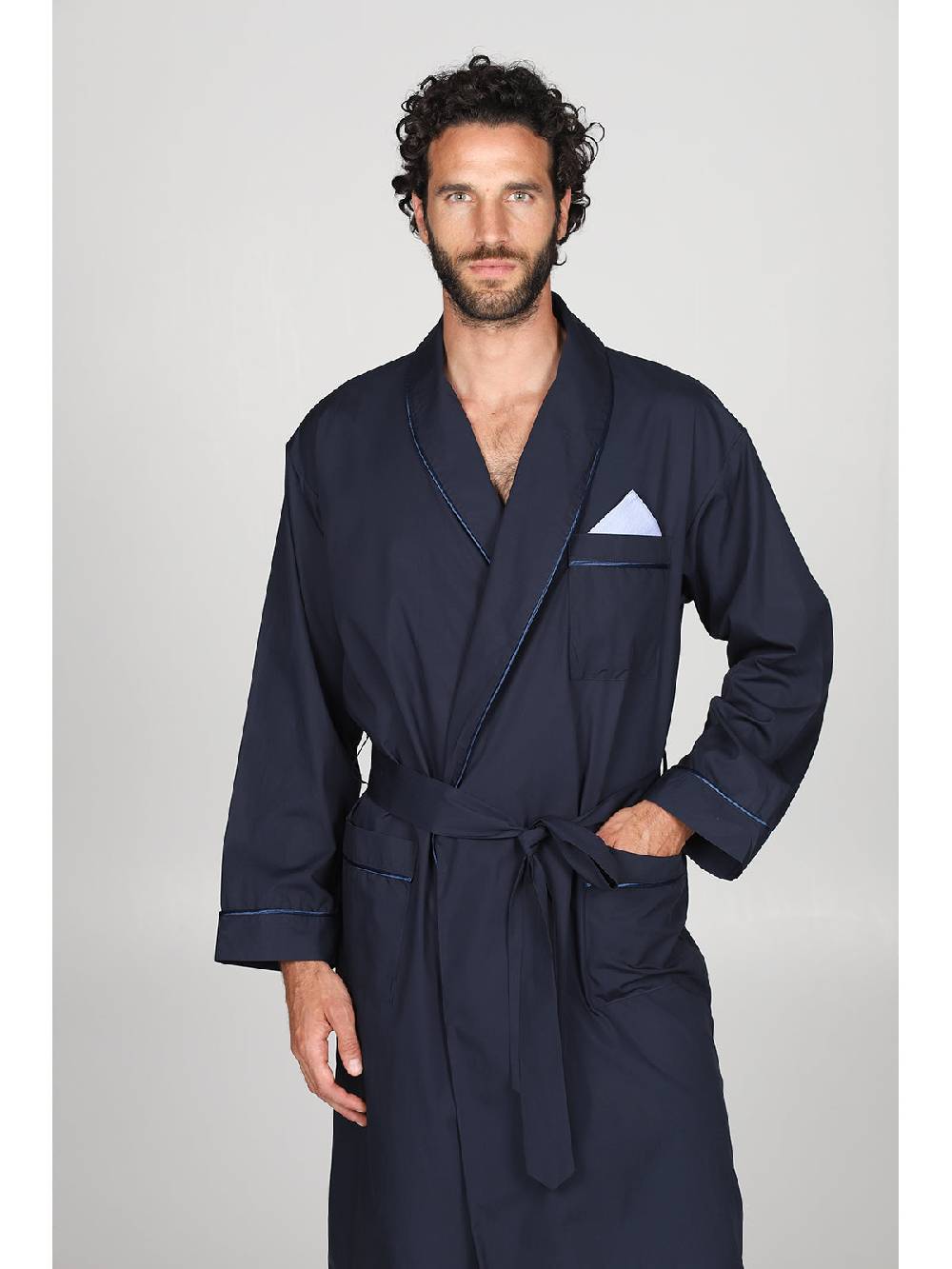 Julipet Vestaglia in pregiato popeline 100% cotone, classicità ed eleganza Promozione