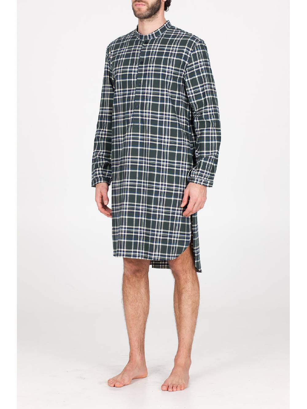 Julipet Camicia da notte in calda flanella di puro cotone Hotsell