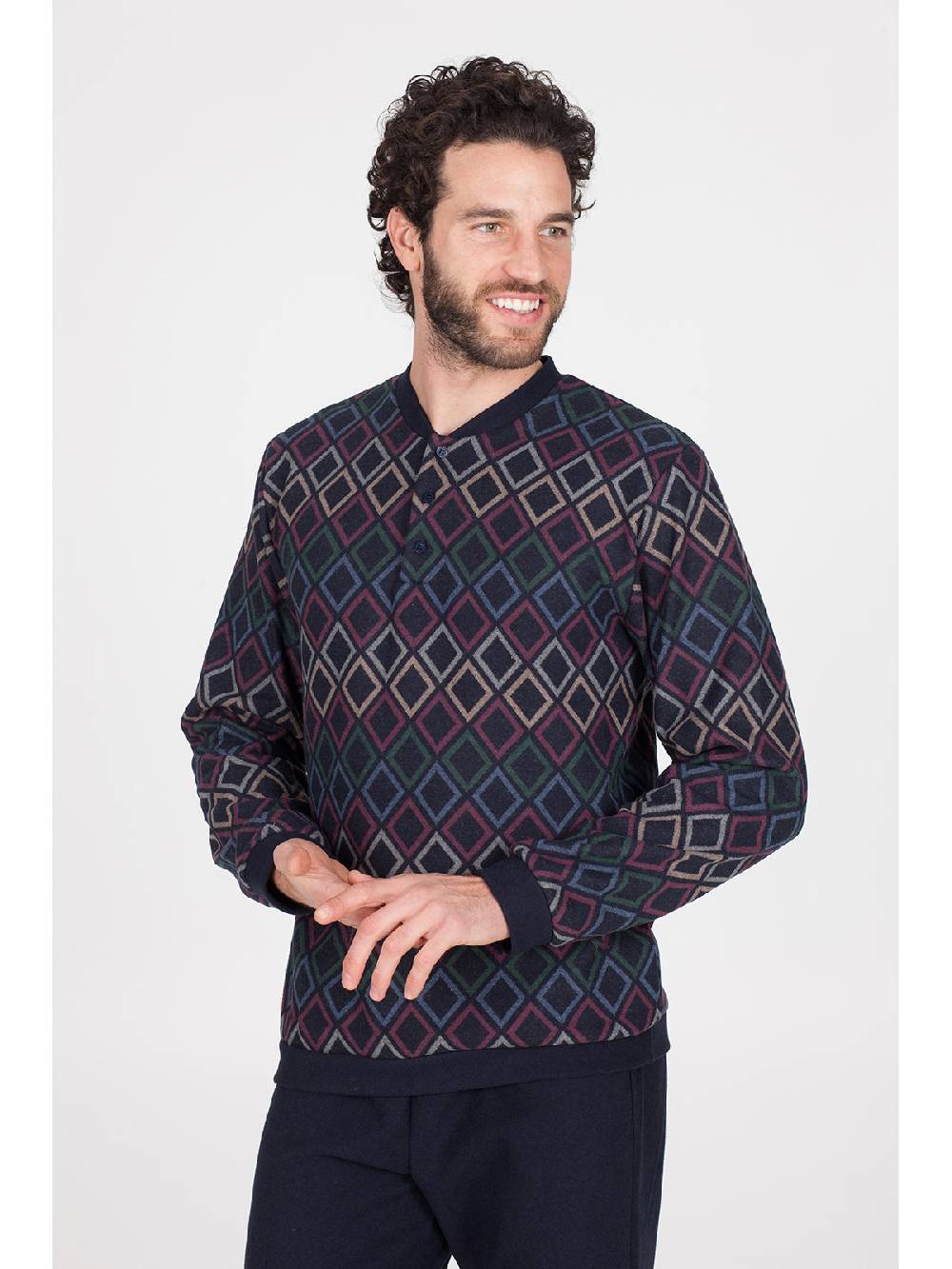 Julipet Pigiama in caldo jacquard di cotone 2025