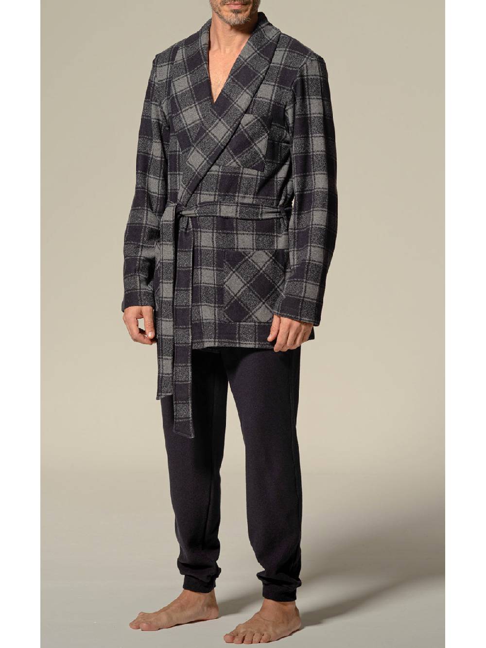 Julipet Giacca da camera in confortevole tessuto jacquard Online