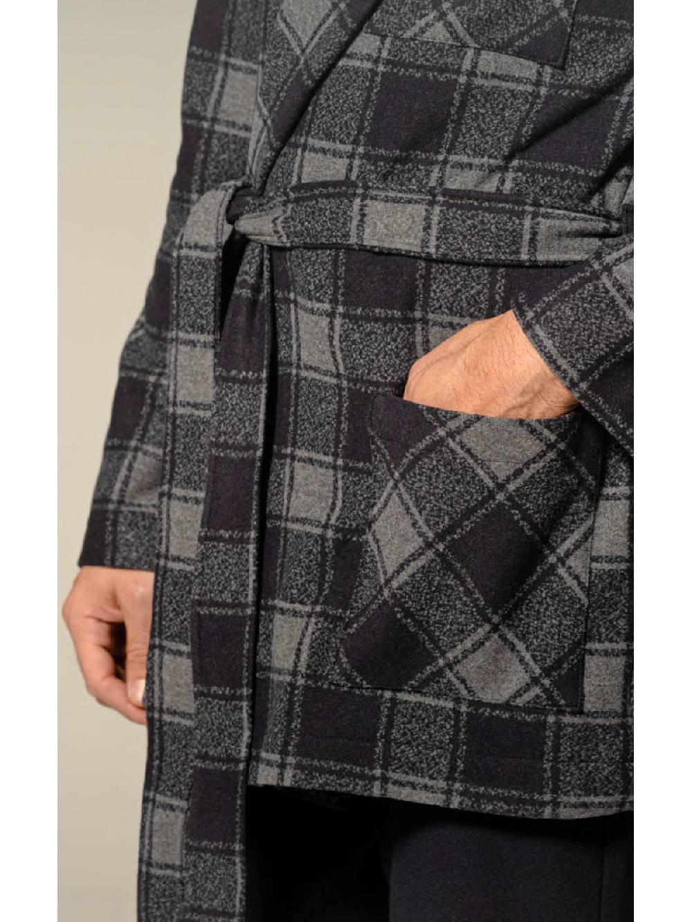 Julipet Giacca da camera in confortevole tessuto jacquard Online