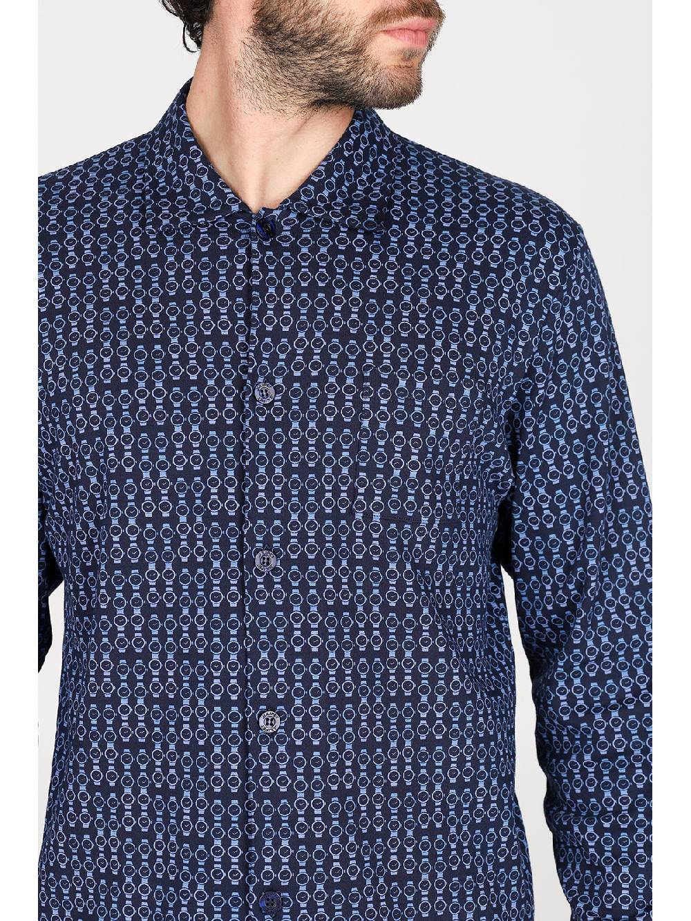 Julipet Pigiama cardigan Artist Edition, in caldo interlock di puro cotone Moda