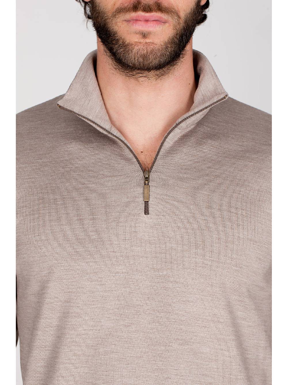 Julipet Pigiama con zip in double jersey seta e cotone Negozi Online