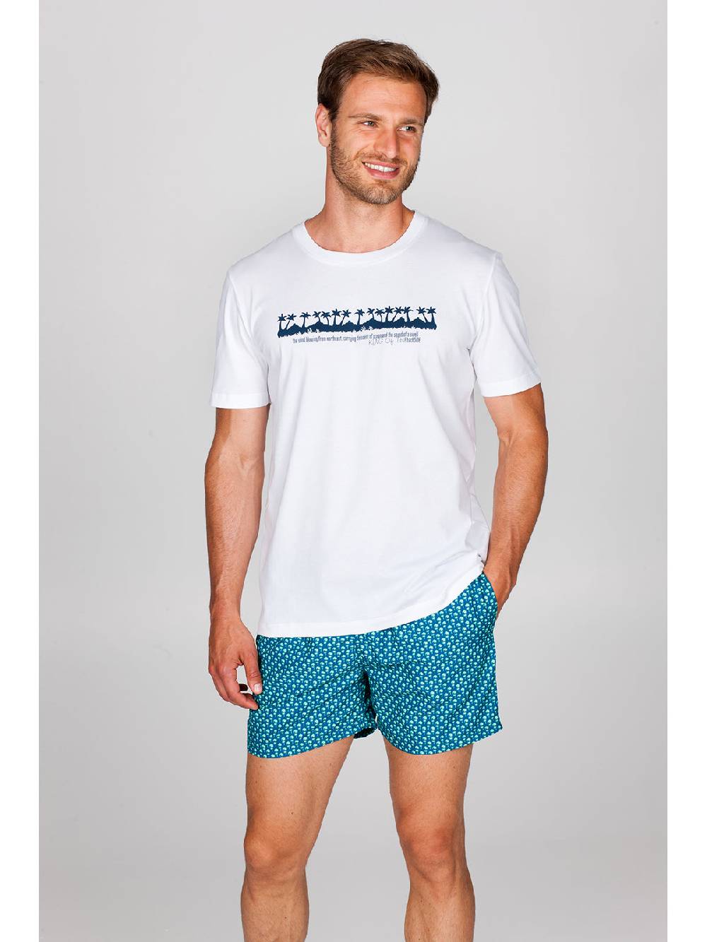Julipet T-shirt in jersey di puro cotone Sottocosto