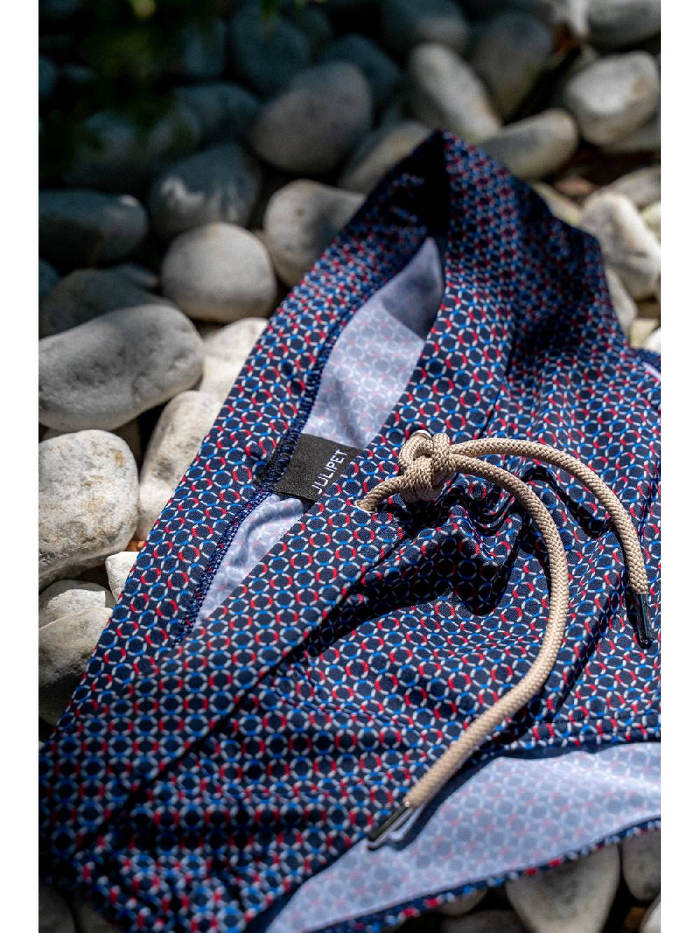 Julipet Slip mare slim in micro-fantasia Sconto