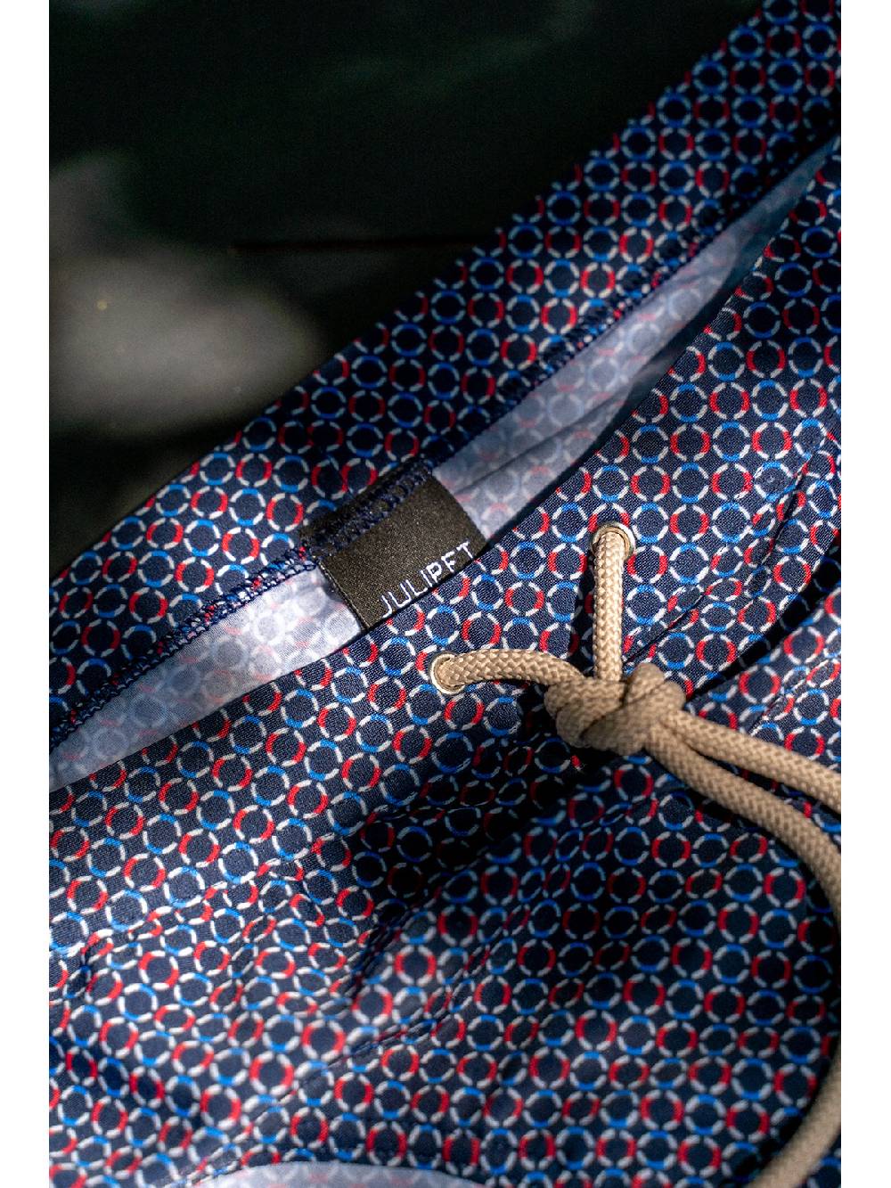 Julipet Slip mare slim in micro-fantasia Sconto