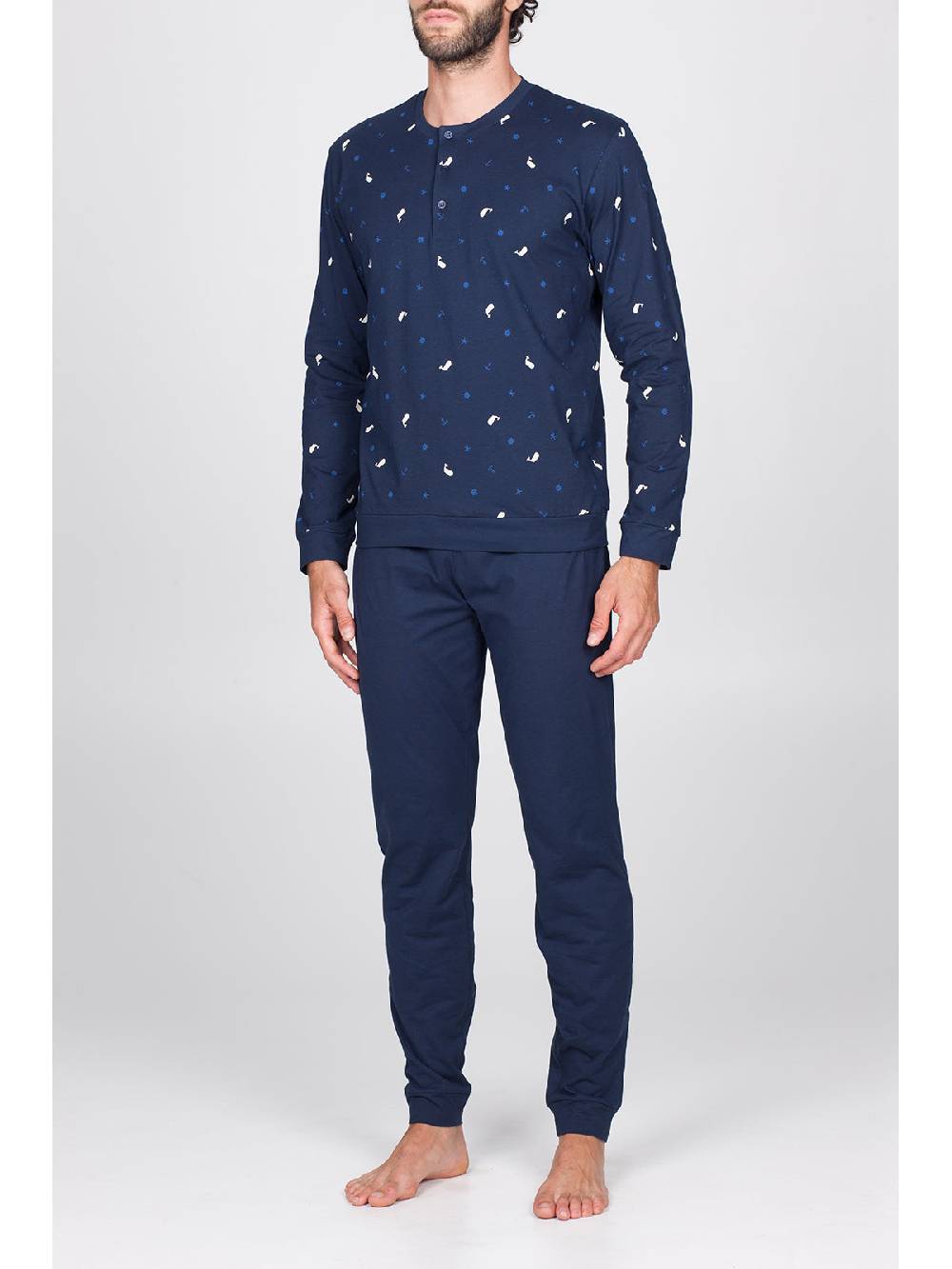 Julipet Pigiama in traspirante jersey di puro cotone s/z Shopping online