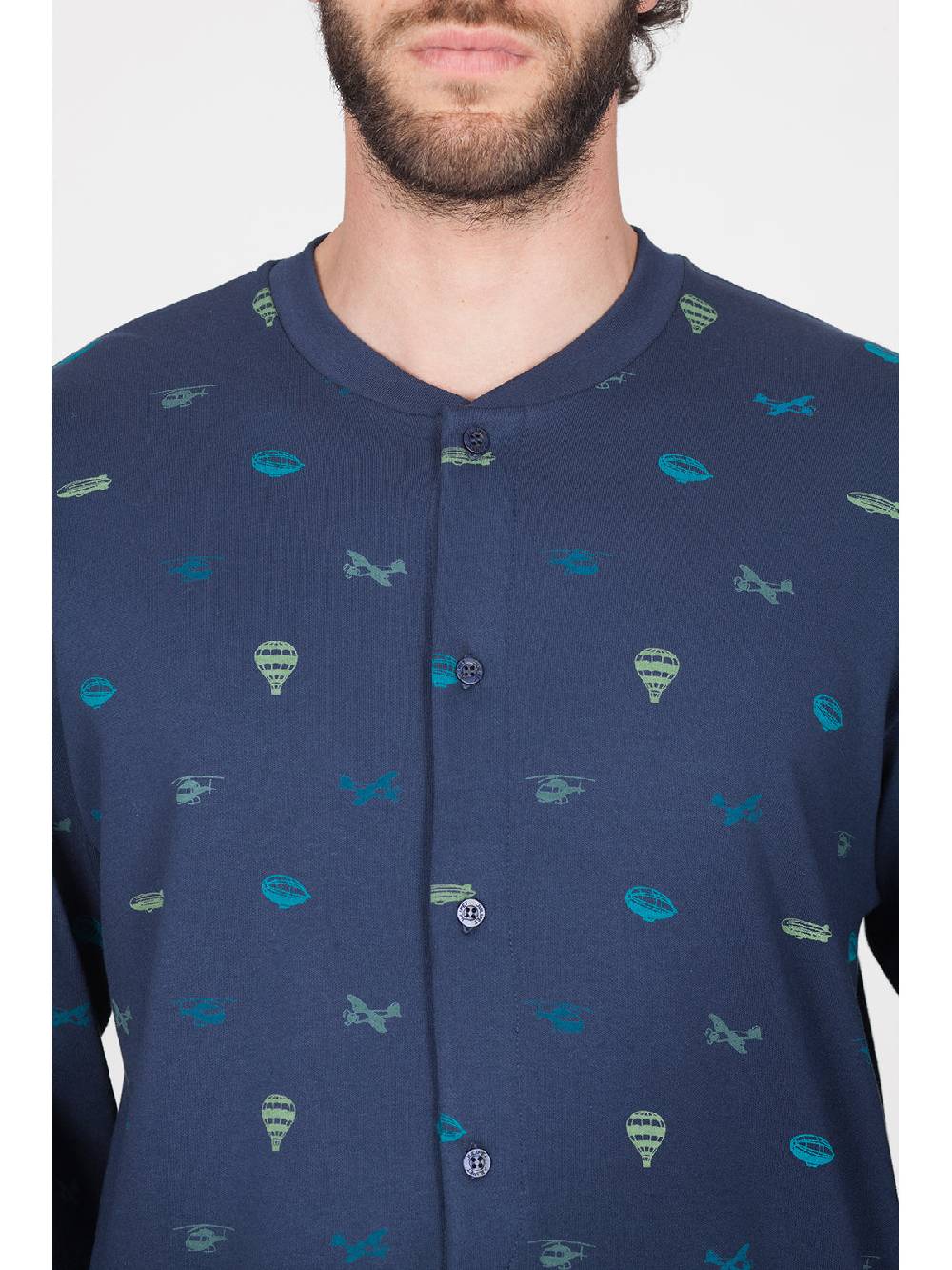 Julipet Camicia da notte in morbido interlock di puro cotone Offerta Giorno del Papà