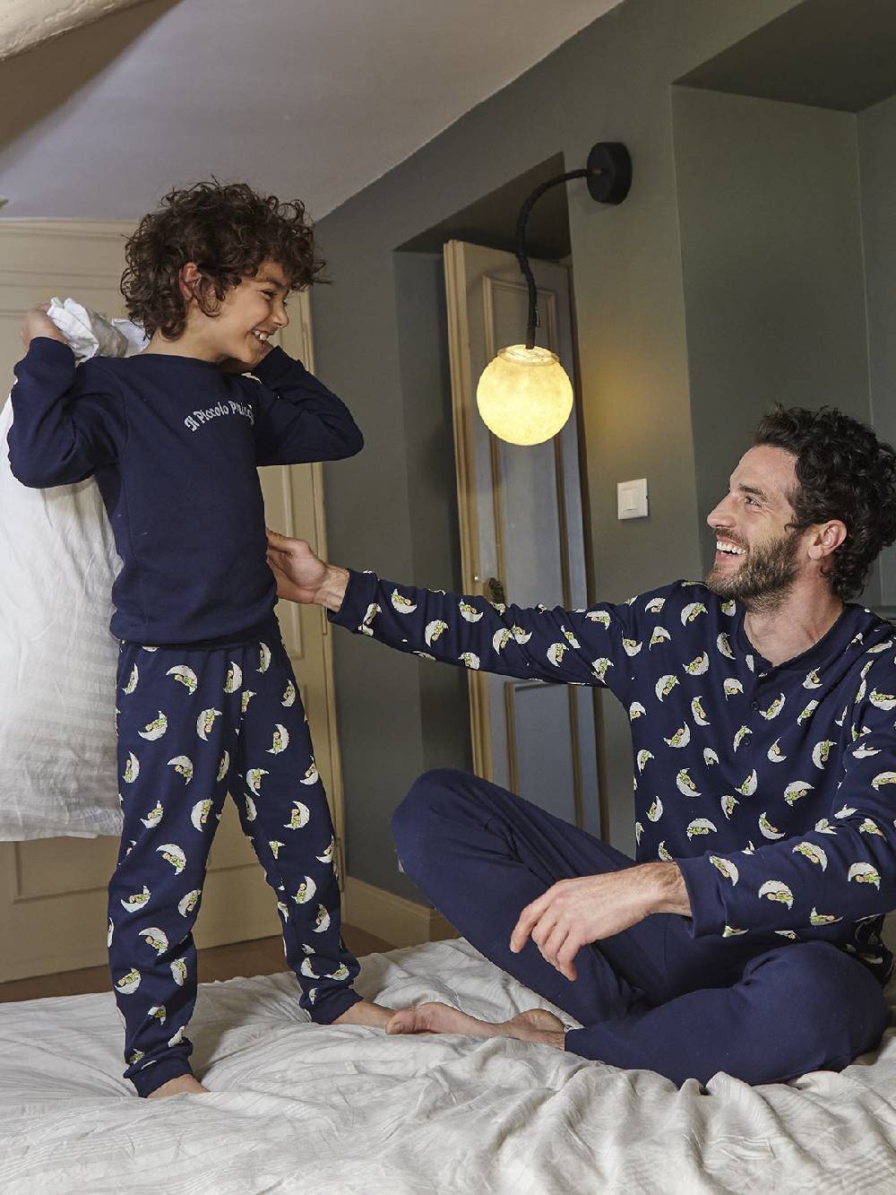 Julipet Pigiama linea baby artist edition in morbido interlock di puro cotone Fino al 60% di sconto