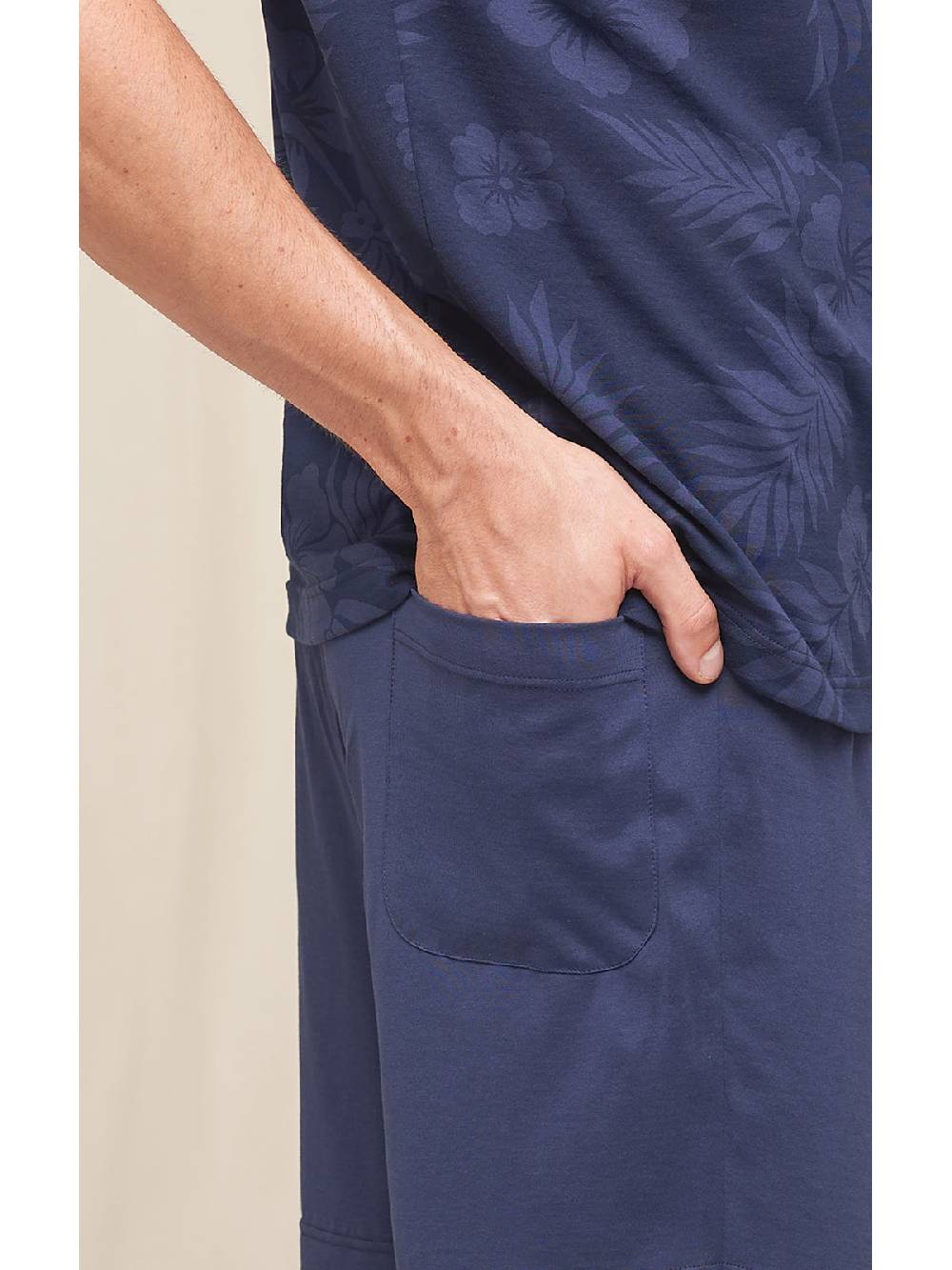 Julipet Pigiama corto in leggerissimo e fresco jersey di puro cotone In vendita
