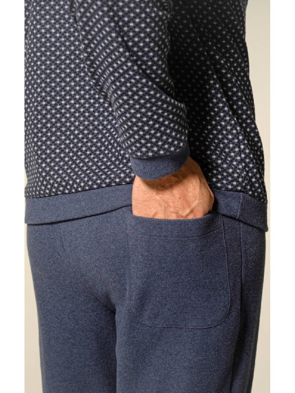 Julipet Pigiama in confortevole tessuto jacquard Ritorno libero