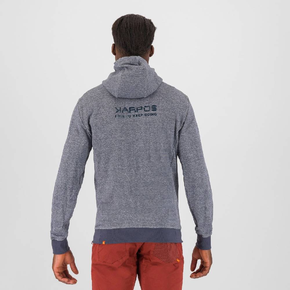 Karpos TOTOGA HEMP FULL-ZIP HOODIE In Vendita