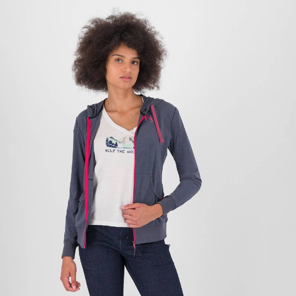 Karpos COPPOLO MERINO W FULL ZIP HOODIE Acquista Ora