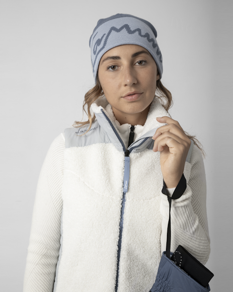 Lamunt SOPHIA GILET COZY IBRIDO Nuova