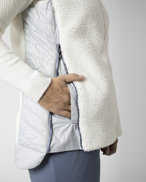 Lamunt SOPHIA GILET COZY IBRIDO Nuova