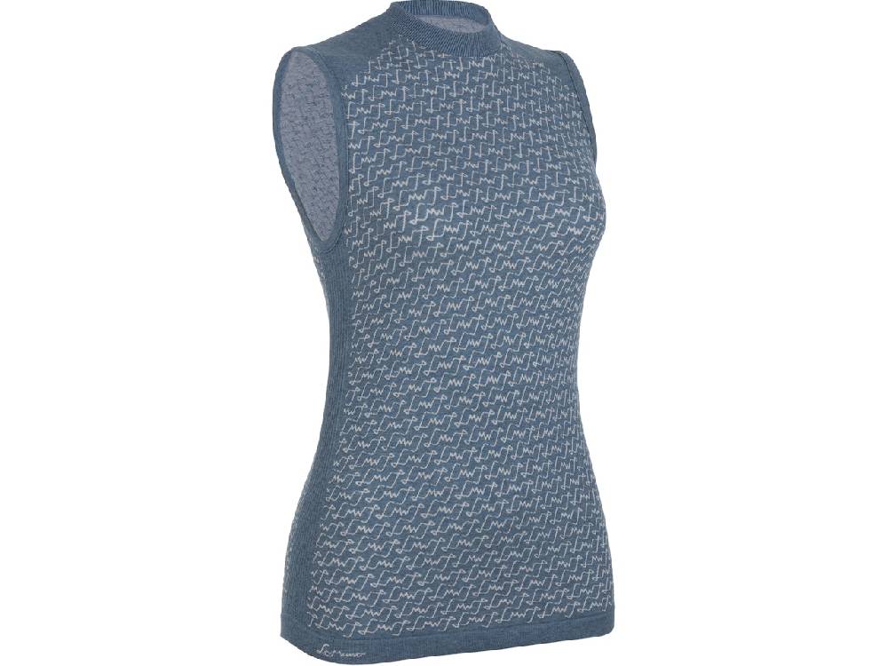 Lamunt ALICE BASELAYER TOP IN CASHMERE Qualità