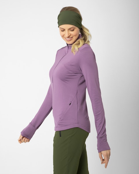 Lamunt NORA MAGLIA MANICA LUNGA CON ZIP Qualità Garantita