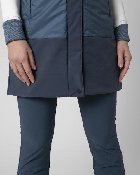 Lamunt ELENA GILET LUNGO IN CASHMERE Sconto
