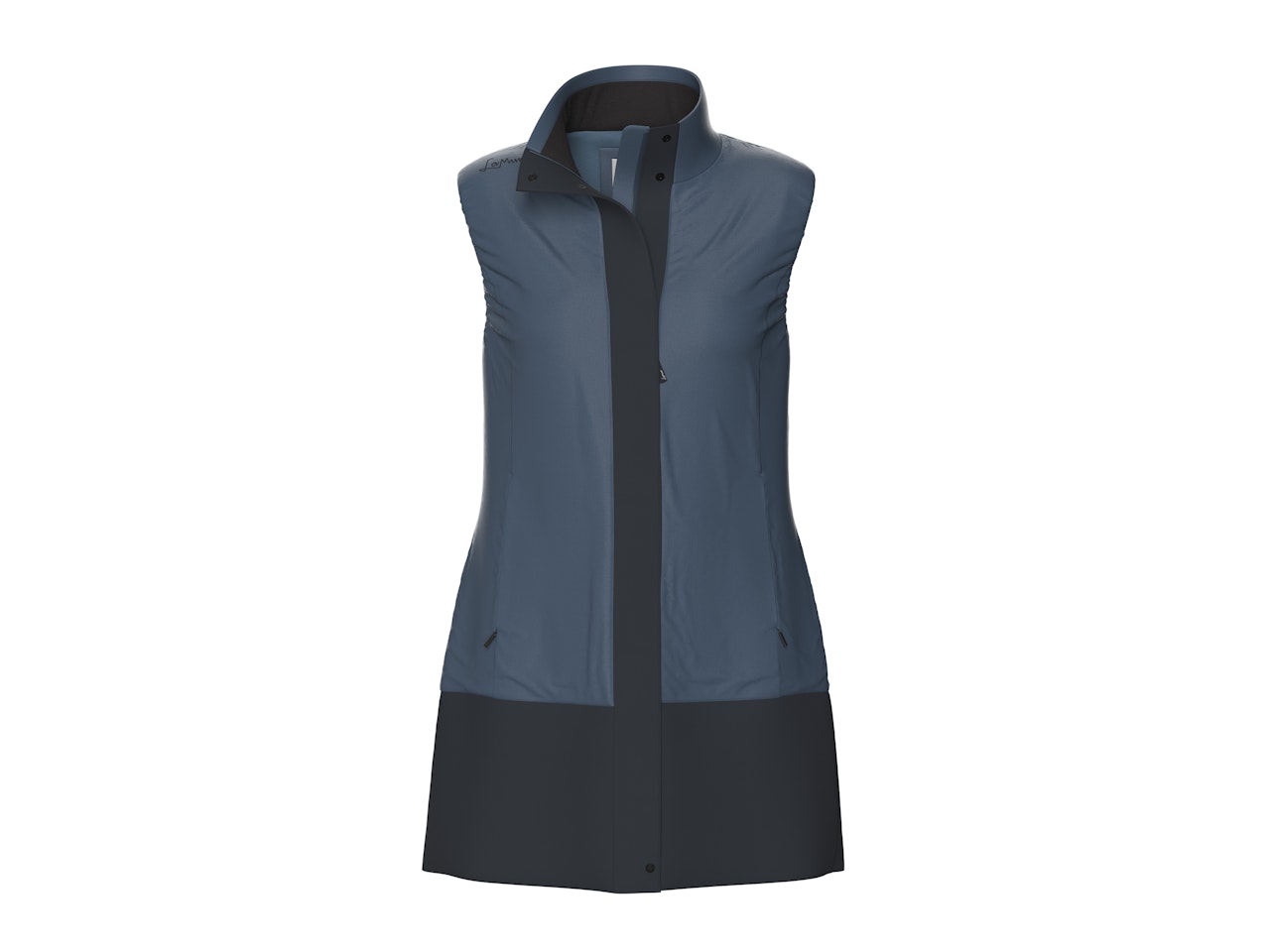 Lamunt ELENA GILET LUNGO IN CASHMERE Sconto