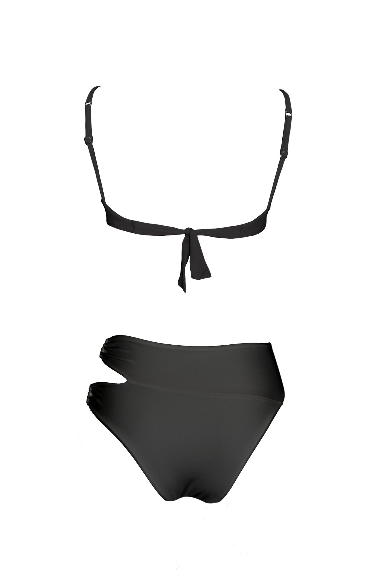 Olivia Gold Reggiseno canotta + Slip a vita alta con accessori Affare Del Giorno
