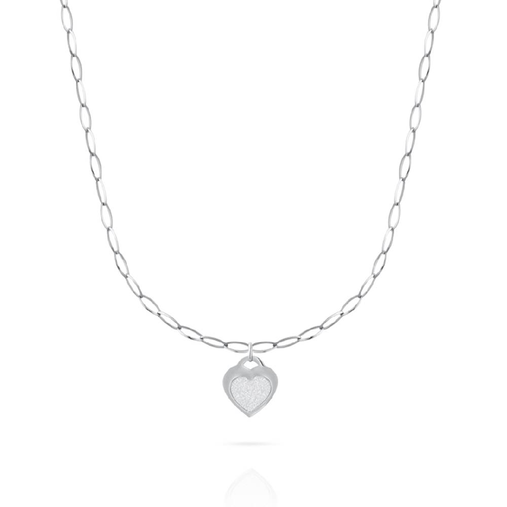 Opsobjects GLITTER HEART collana Vendite Flash