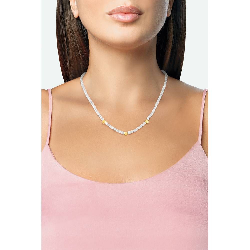Opsobjects LOVE SPHERES collana con pietre colorate Economico