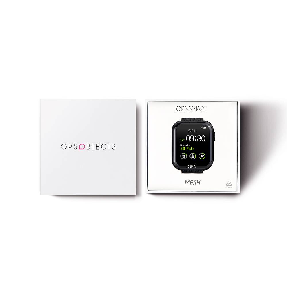 Opsobjects Smartwatch CALL con cinturino maglia Milano Vendita Calda