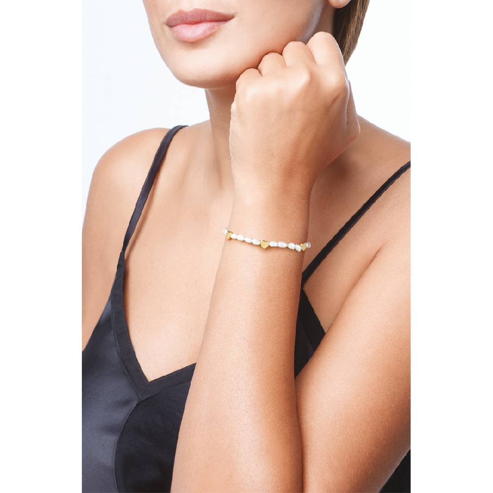 Opsobjects LIZZY bracciale con perle naturali Qualità Garantita