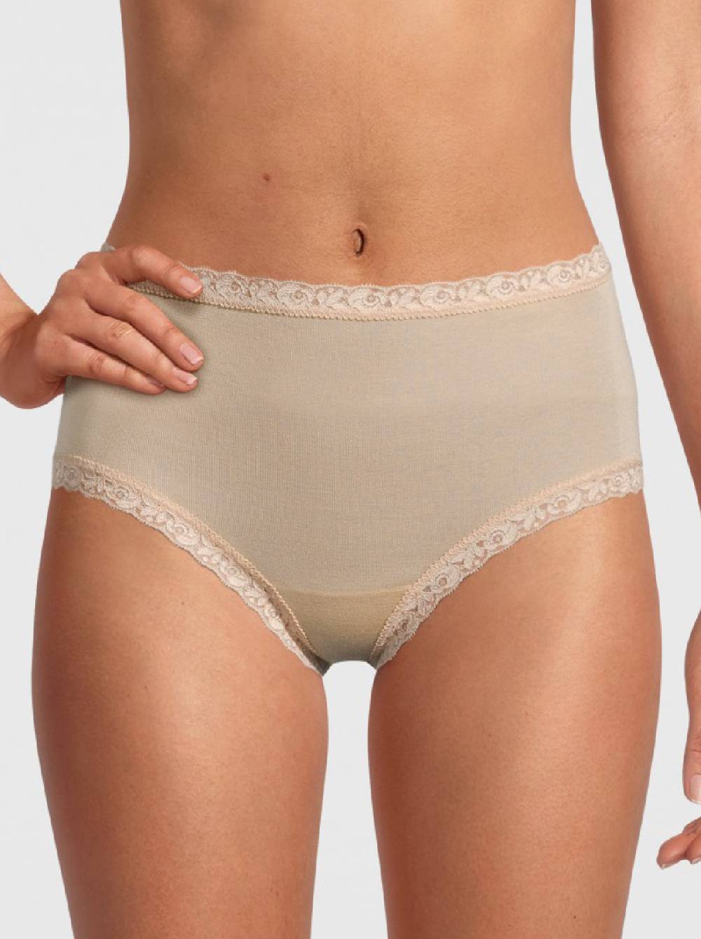 Oscalito Slip in cotone modellante vita alta Nuova