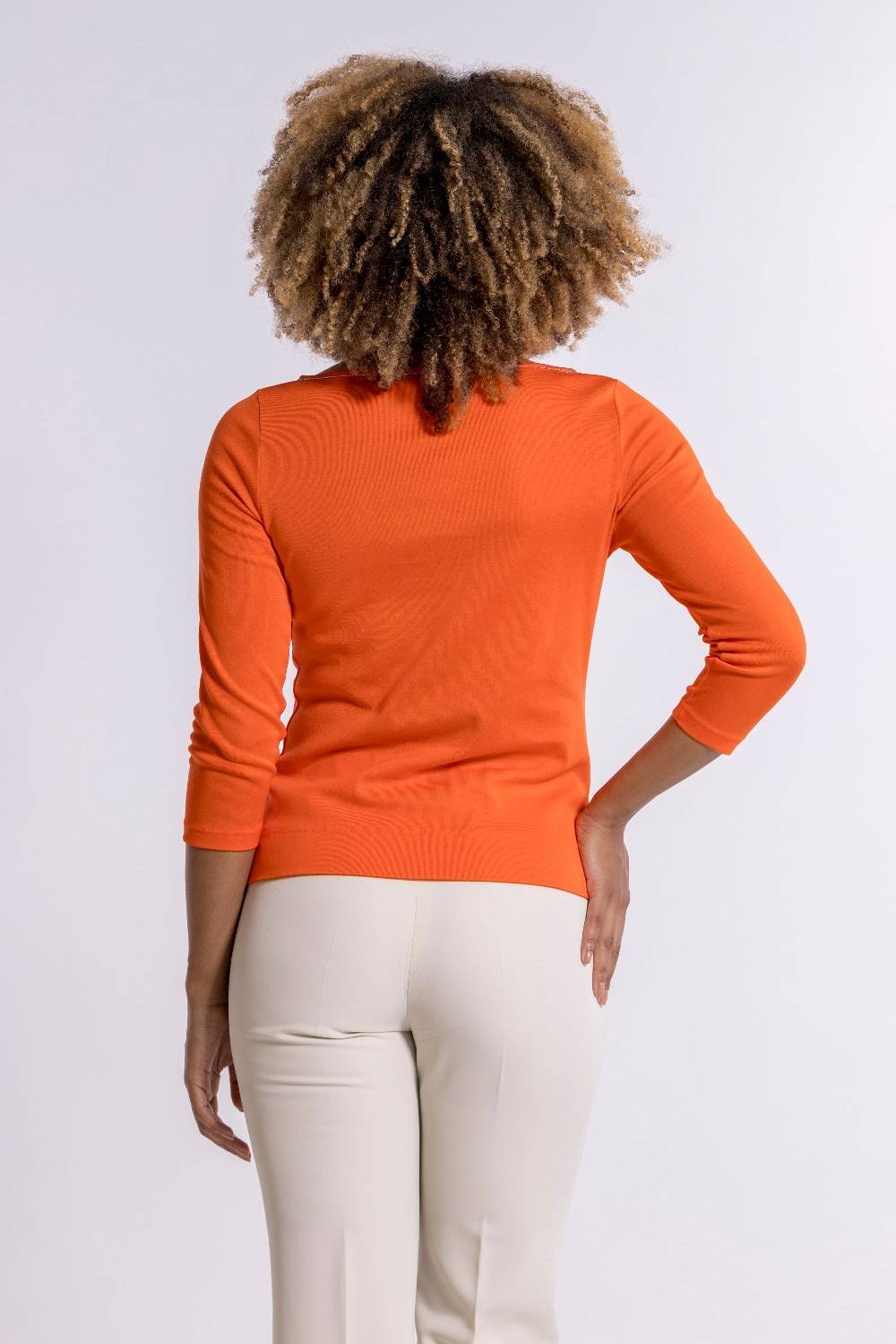 Oscalito Maniche 3/4 Donna 100% Cotone 3176M Moda