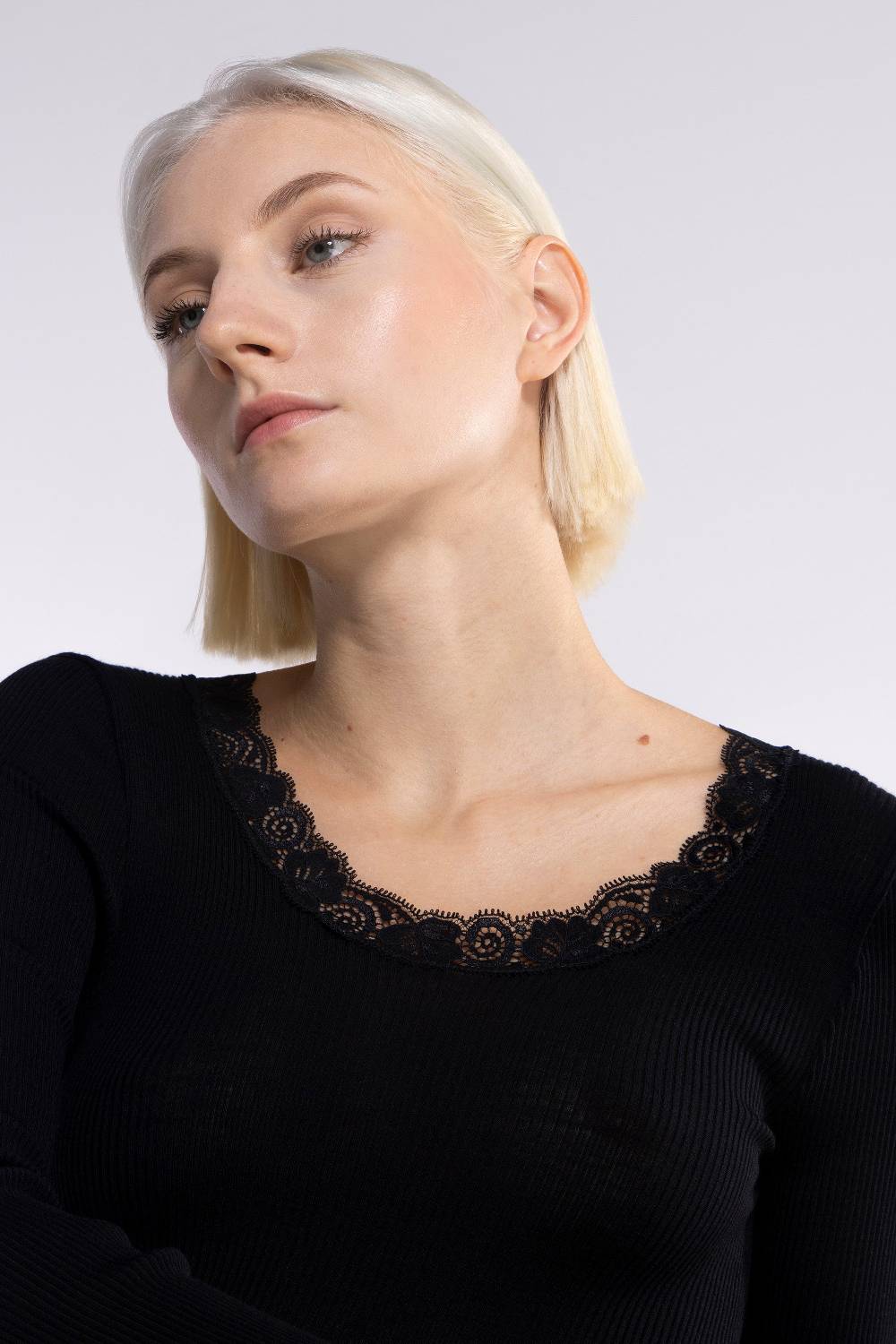 Oscalito Camicia a maniche lunghe in Lana e Seta 3416 Convenienza