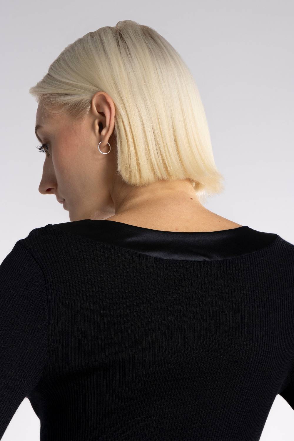 Oscalito Elegante camicia a maniche lunghe con bordi in raso 5304 I Più Venduti