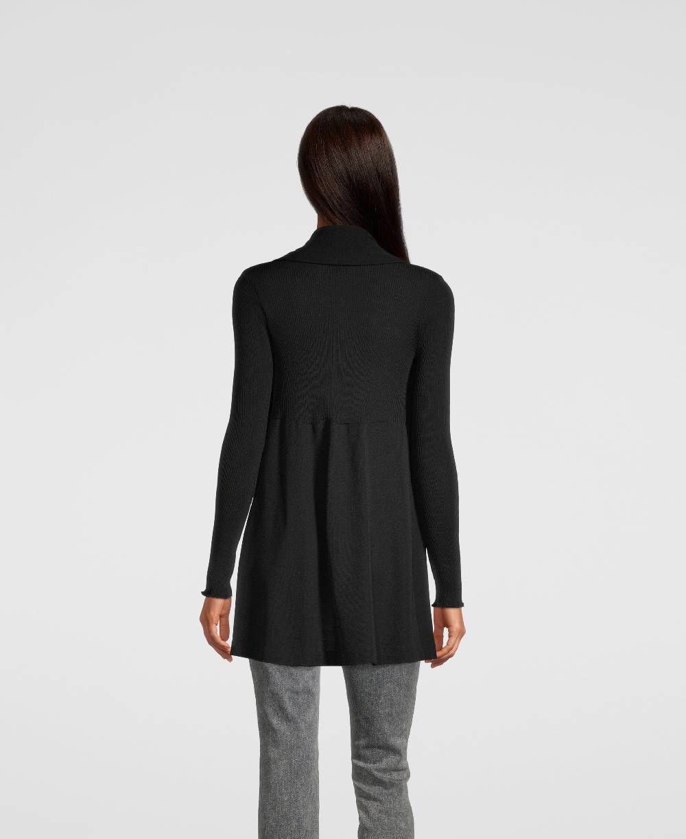 Oscalito Cardigan Lungo in Lana e Seta 3463 In Saldo