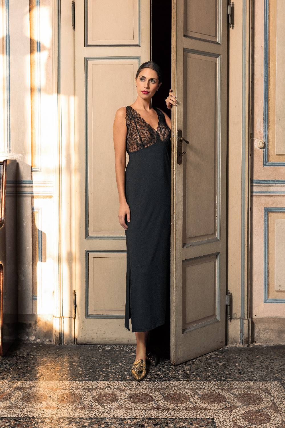 Oscalito Abito Donna94% Modal, 6% Elastan 1411 Prezzo Ridotto