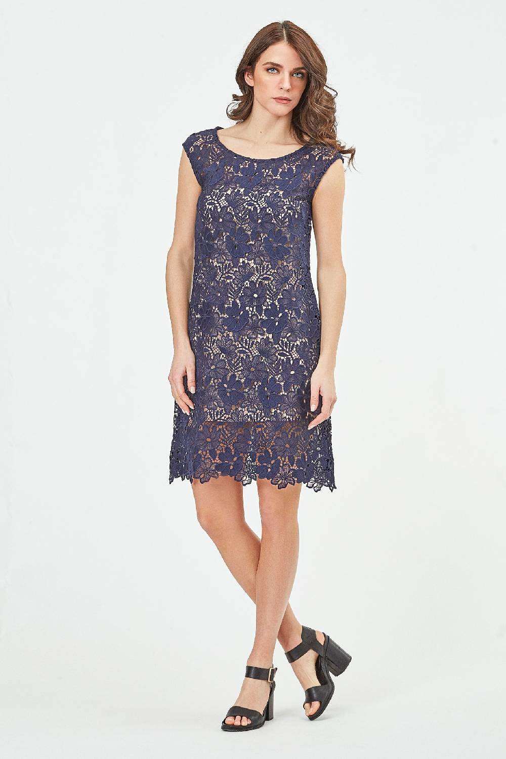 Oscalito Abito Donna 100% Cotone 5752 Vendita Calda
